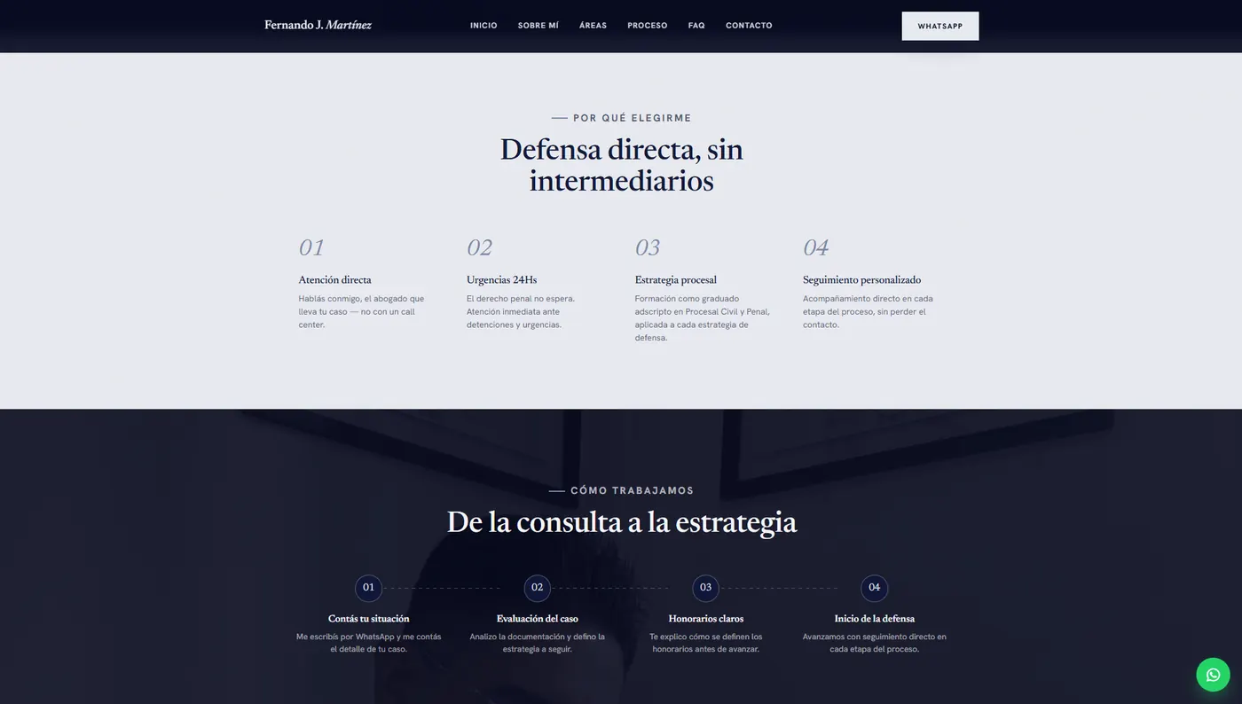 Captura de la web de Fernando J. Martínez
