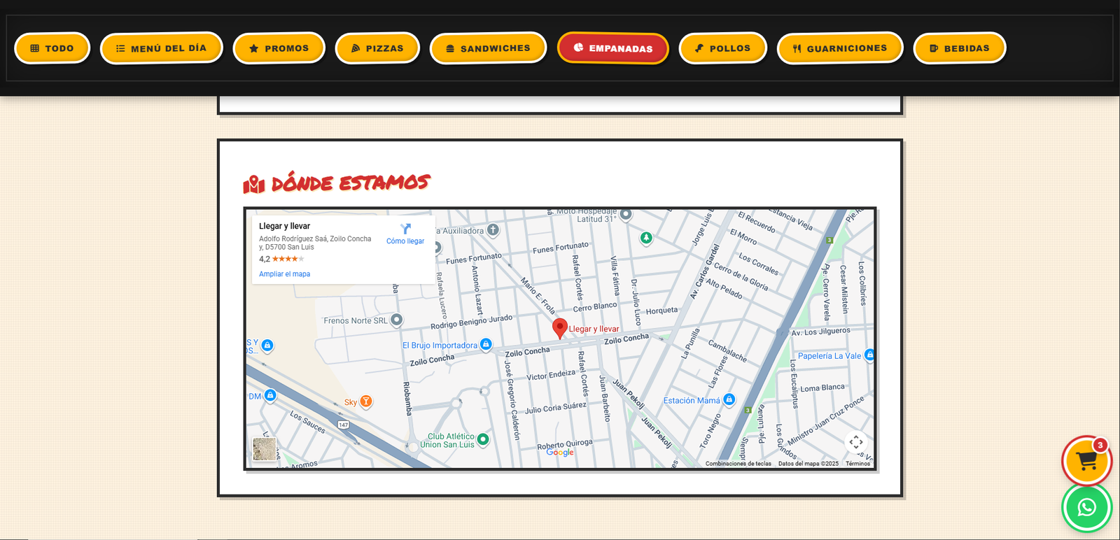 Llegar y Llevar - Checkout