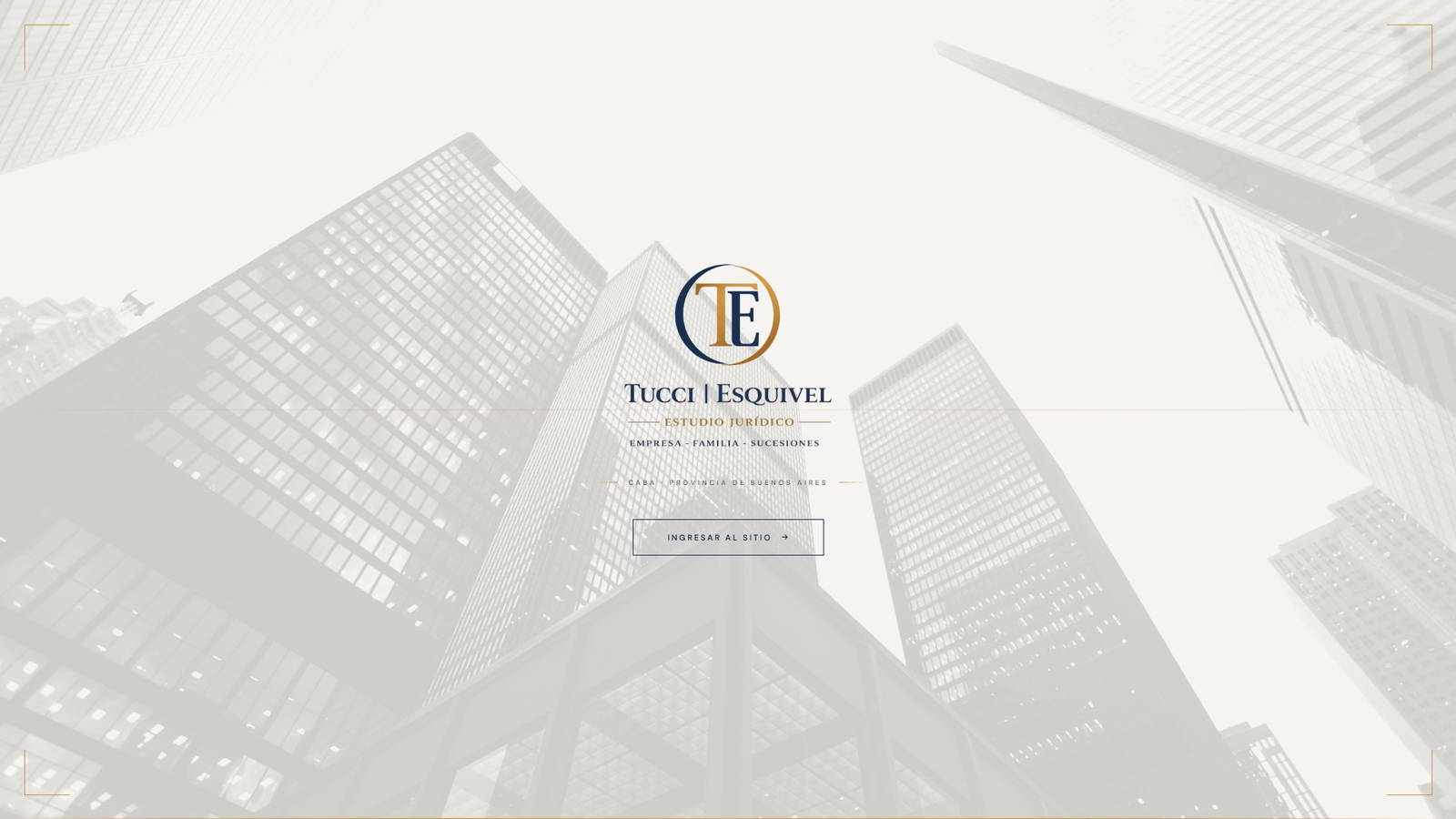 Vista Bienvenida Tucci | Esquivel